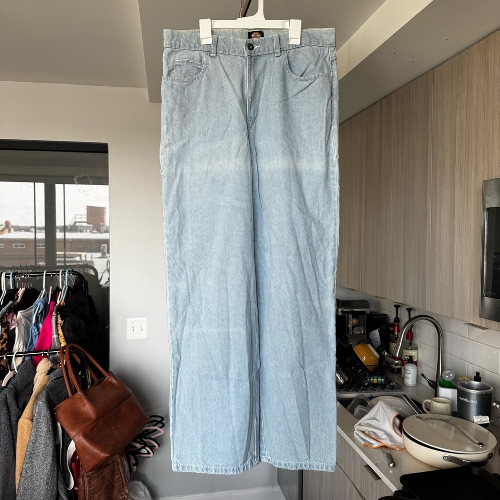 Dickies Herndon Denim Jean Vintage Light Blue 30 R NWOT - Picture 6 of 16